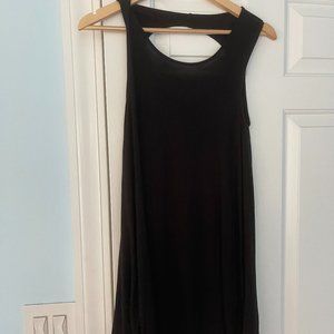 BLACK AE SHIFT DRESS